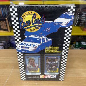 1991 MAXX Race Cards Nascar 240 card set Box NEW condition Factory Sealed